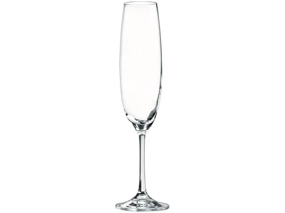 Jogo de Taças Bárbara 6 Peças 250ml - Cristal Ecológico | Haustter - Haustter