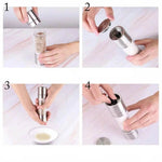 Moedor de Sal e Pimenta 2 em 1 de Aço Inox - Haustter - Haustter