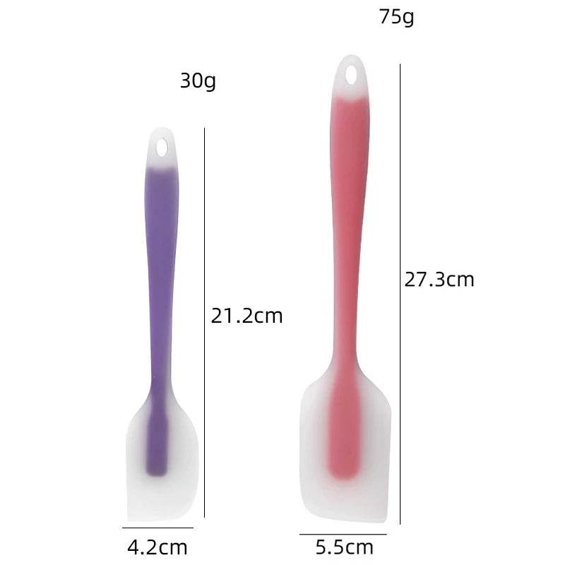 Espátula de Silicone Translúcida Antiaderente - Haustter - Haustter