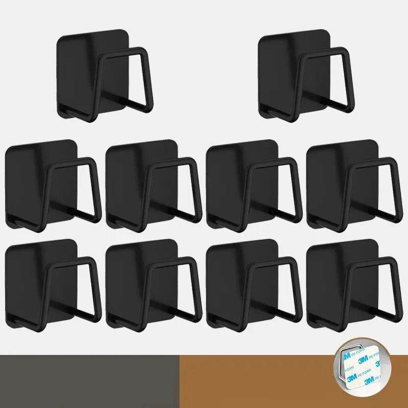 Suporte para Secagem de Esponjas e Organização de Utensílios de Cozinha Preto - Haustter - Haustter