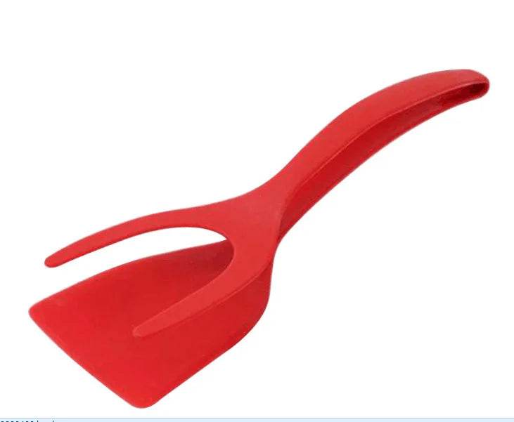Espátula-Pinça de Silicone Versátil para Omeletes e Panquecas 2 em 1 - Haustter - Haustter