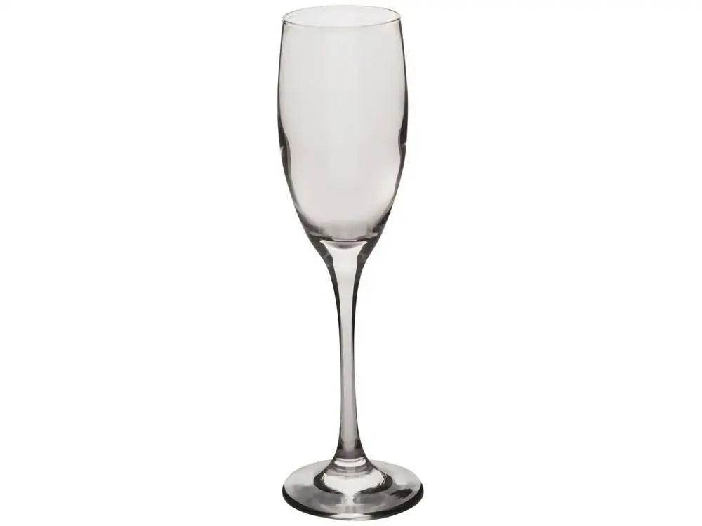 Jogo de Taças Barone Fluída 6 Peças 190ml - Champanhe com Elegância Cinza | Haustter - Haustter