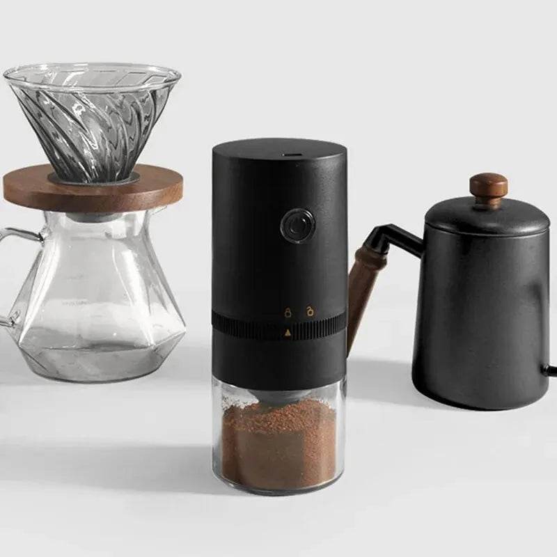 Moedor de Café Elétrico Portátil com Carregamento USB Tipo C - Haustter - Haustter