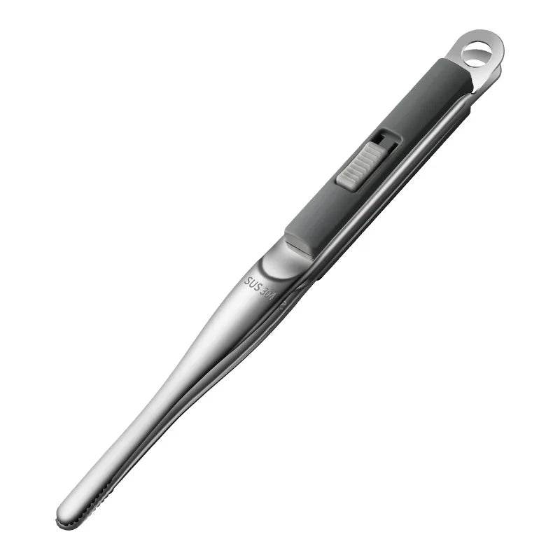 Pinça de Aço Inox 26cm para Churrasco - Haustter - Haustter