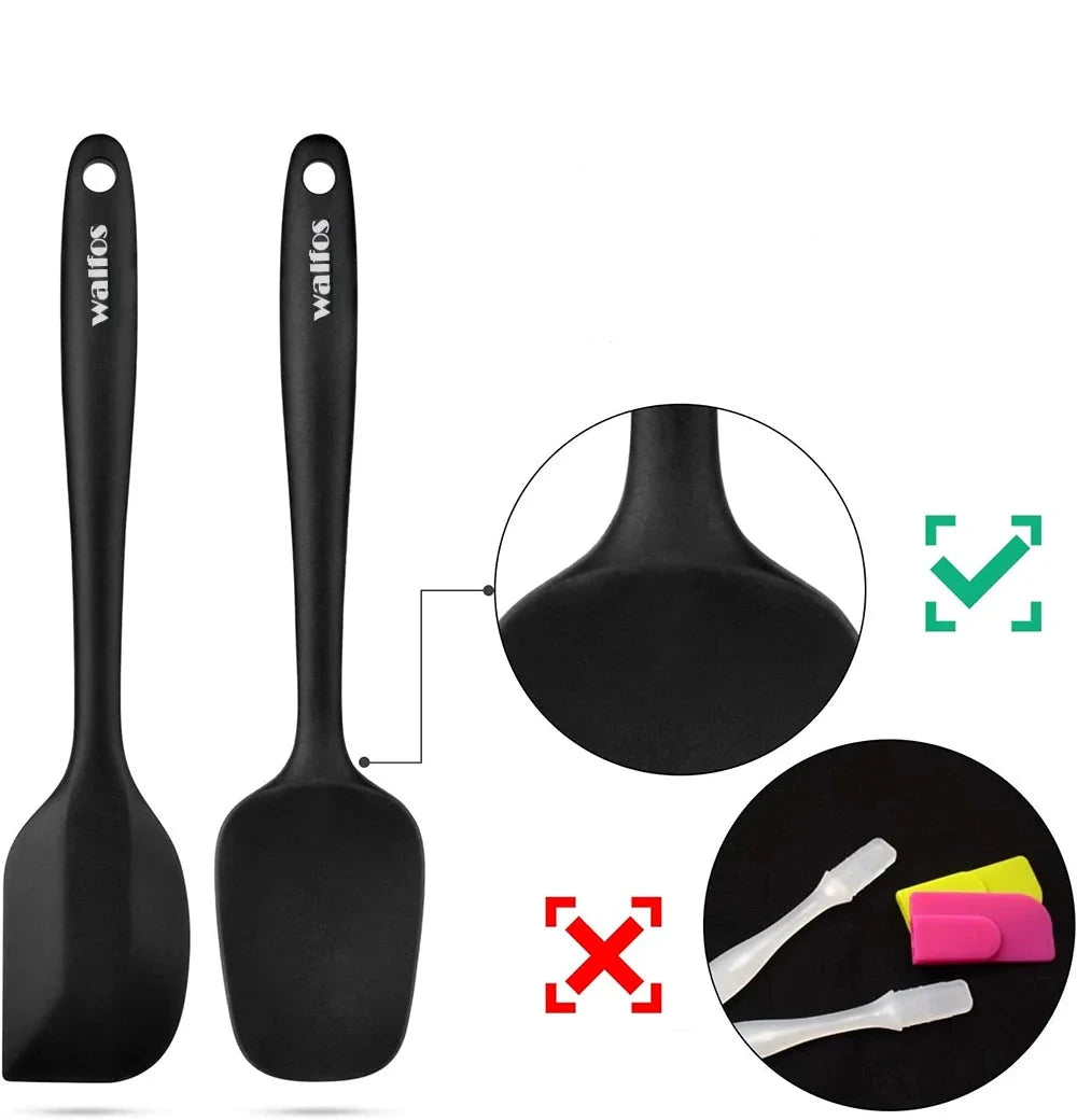 Conjunto de Utensílios de Silicone Walfos - Espátula e Colher - Haustter