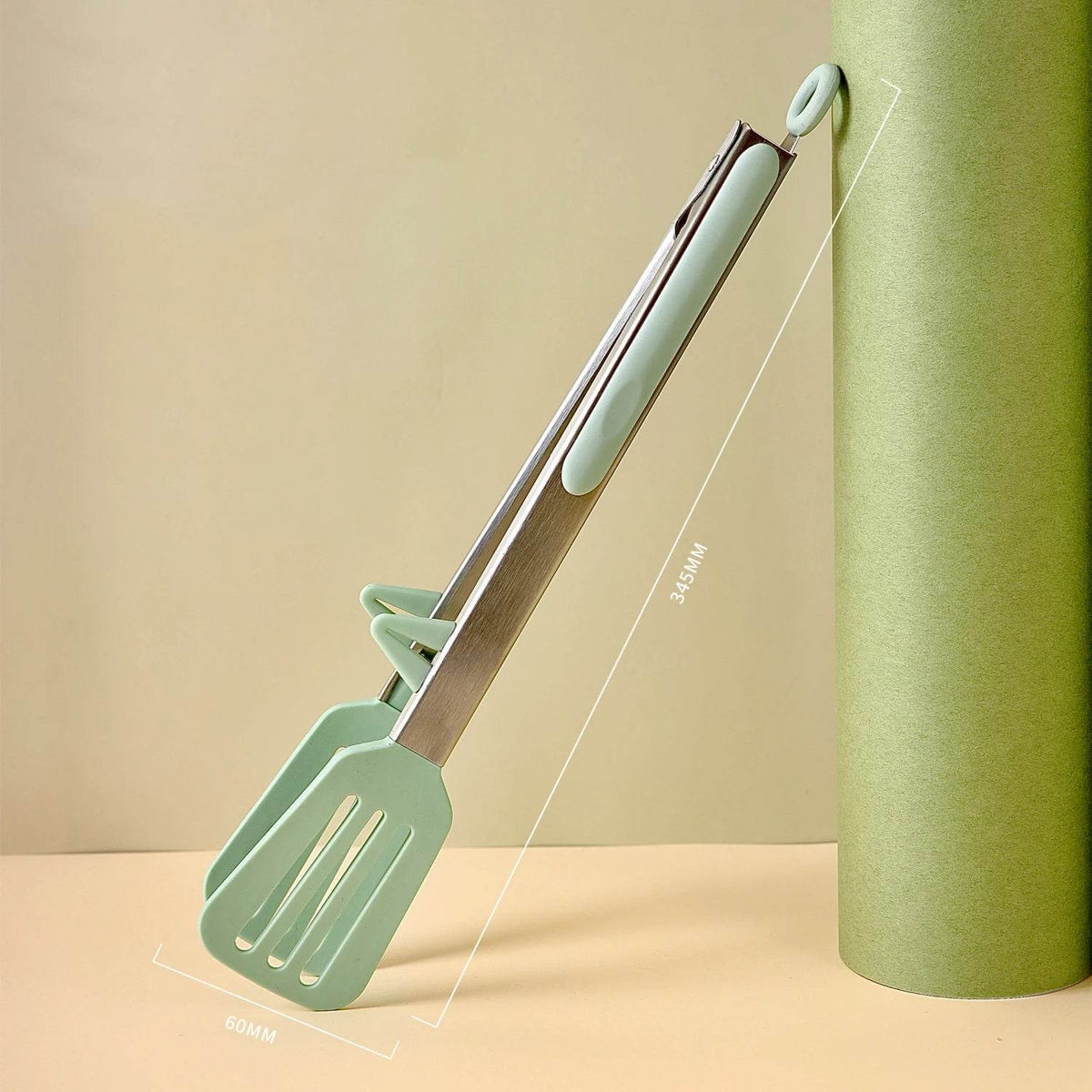 Pinça Pegador de Silicone e Aço Inoxidável para Cozinha e Churrasco - Haustter - Haustter