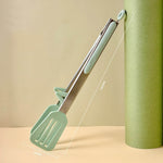 Pinça Pegador de Silicone e Aço Inoxidável para Cozinha e Churrasco - Haustter - Haustter