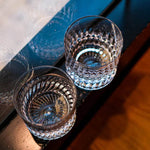 Copo de Whiskey com Entalhe Artesanal de Alto Brilho e Fundo Espesso - Haustter - Haustter