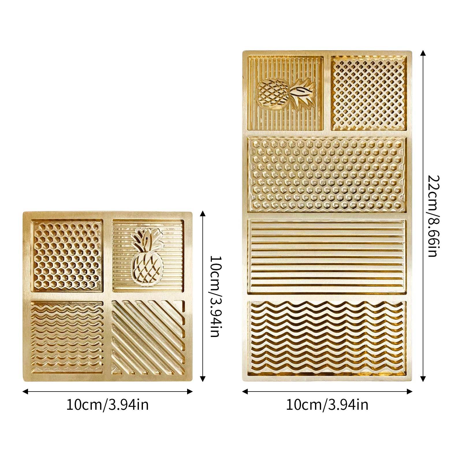 Carimbo Gelo Luxo - Selo de Bronze para Cubos Especiais | Haustter - Haustter