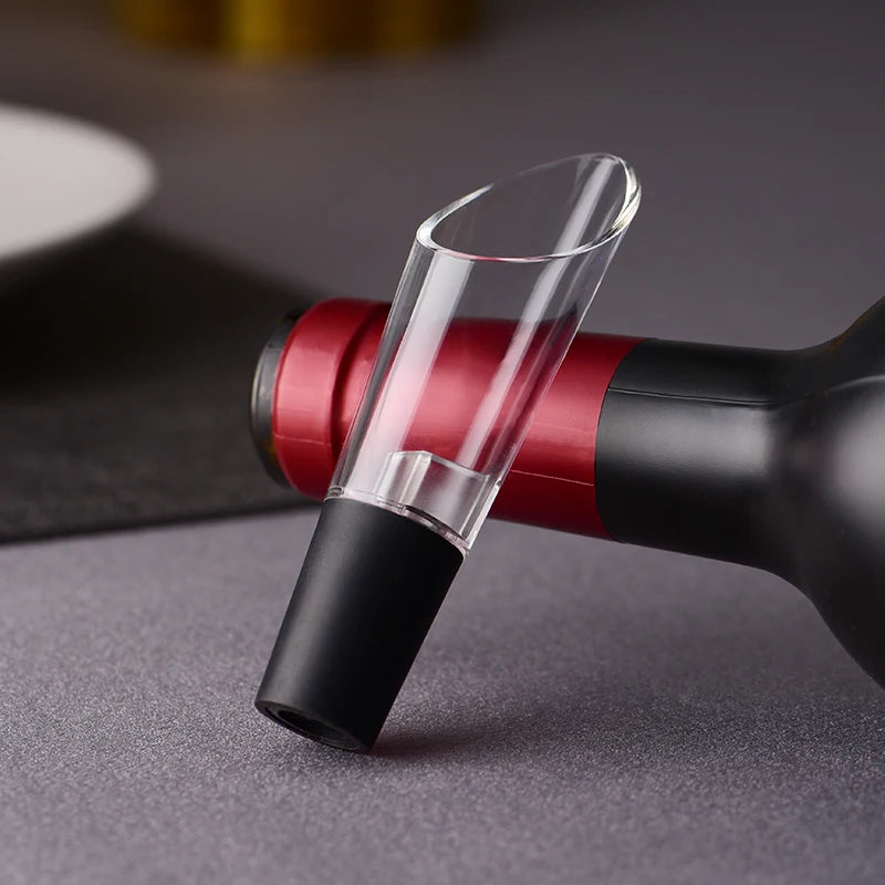 Dosador, Aerador e Rolha de Vinho Premium - Bico Vertedor com Rolha | Haustter