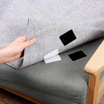 5/10 Pares Velcro Autoadesivo Par Macho e Fêmea, Discos de 60mm com Cola Forte - Haustter - Haustter
