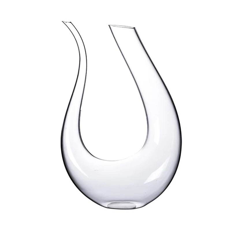 Decantador de Vinho em Vidro em Forma de U, Decantador de Cisne, Separador de Vinho Criativo, Decanter - Haustter - Haustter
