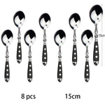 Conjunto de Talheres de Aço Inox Polido Estilo Clássico | Haustter