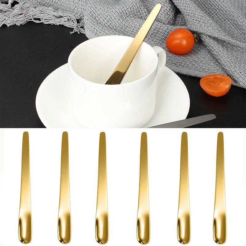 6 Colheres de Café em Aço Inoxidável, Conjunto - Haustter - Haustter