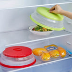 Tampa Dobrável de Silicone para Micro-ondas 2 em 1 - Haustter - Haustter