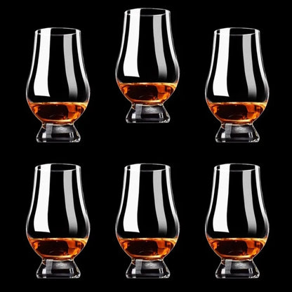 6 Copos de Vidro para Whiskey, Licor, Conjunto de 200ml - Haustter