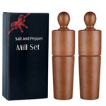 Conjunto de Moedores de Pimenta de Madeira Grande - Haustter - Haustter