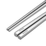 Par de Hashis Antiderrapantes de Aço Inoxidável 316 - Haustter - Haustter