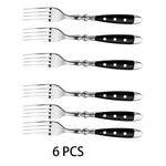 4/6/8 Facas e Garfos de Aço Inoxidável Alemão, Conjunto - Haustter - Haustter