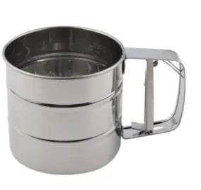 Peneira de Farinha em Aço Inox com Gatilho - Haustter - Haustter