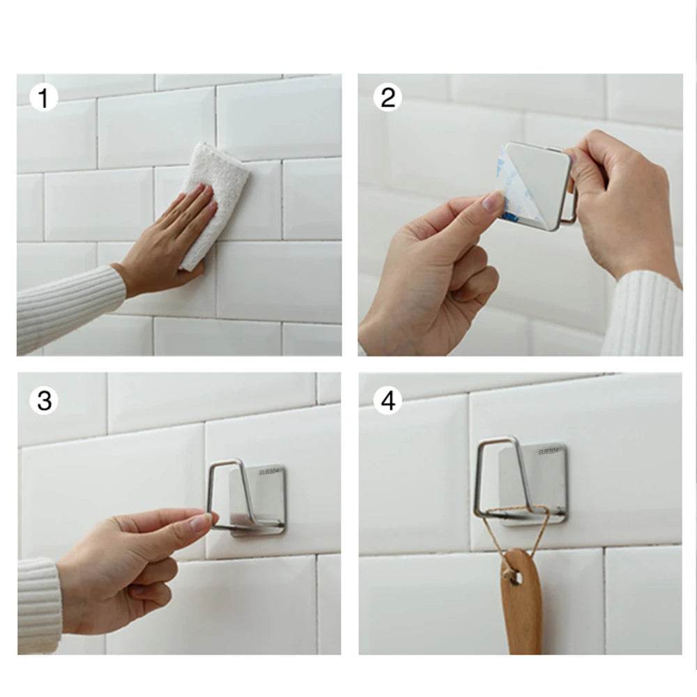 Suporte para Secagem de Esponjas e Organização de Utensílios de Cozinha em Inox - Haustter - Haustter