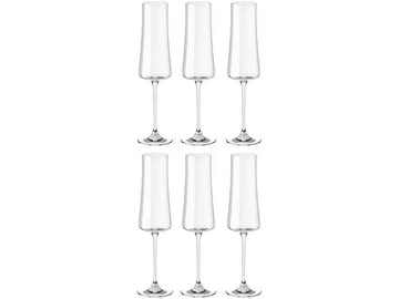 Taças Pleasure Cristal Eco 210ml 6 Peças - Elegância em Cada Bolha | Haustter - Haustter