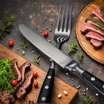 Conjunto de Talheres de Aço Inox Polido Estilo Clássico | Haustter