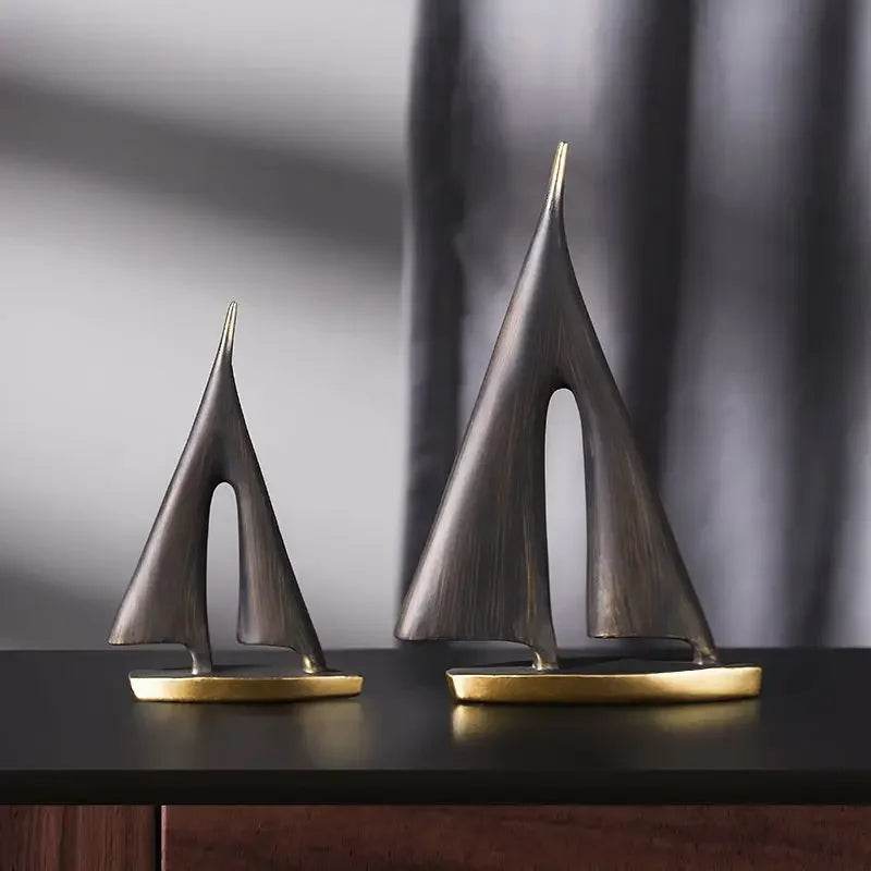 Ornamento de Barco à Vela para Decoração - Haustter - Haustter