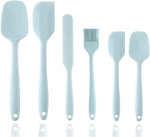 5 Espátulas de Silicone e 1 Pincel, conjunto - Haustter - Haustter