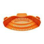 Escorredor Encaixável de Silicone com Clip para Panelas e Bowls - Haustter - Haustter