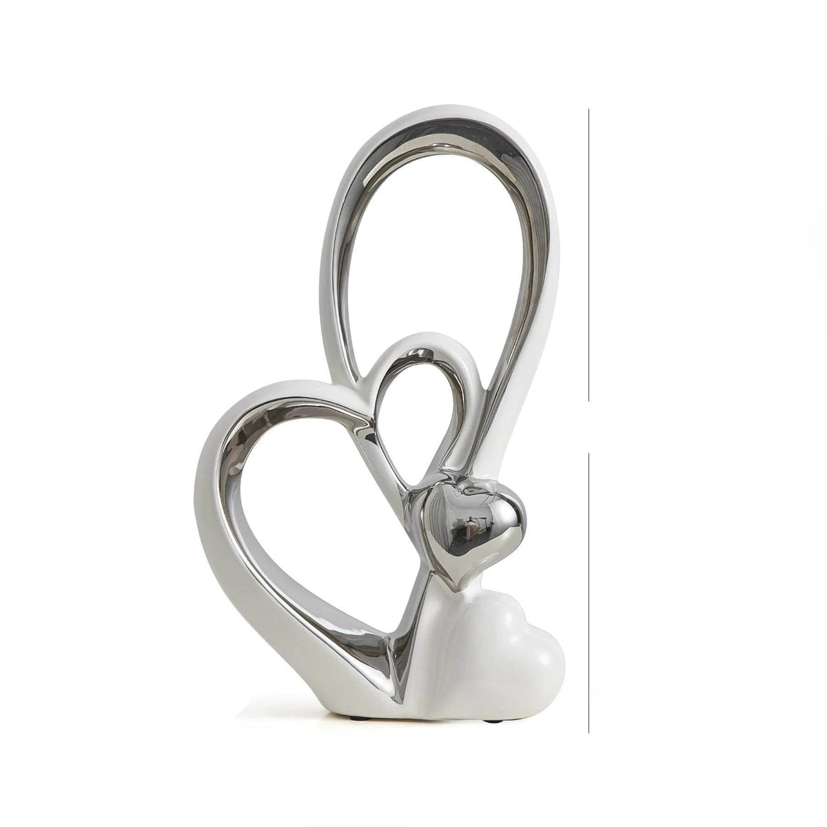 Escultura Amor Entrelaçado de Cerâmica - Haustter - Haustter