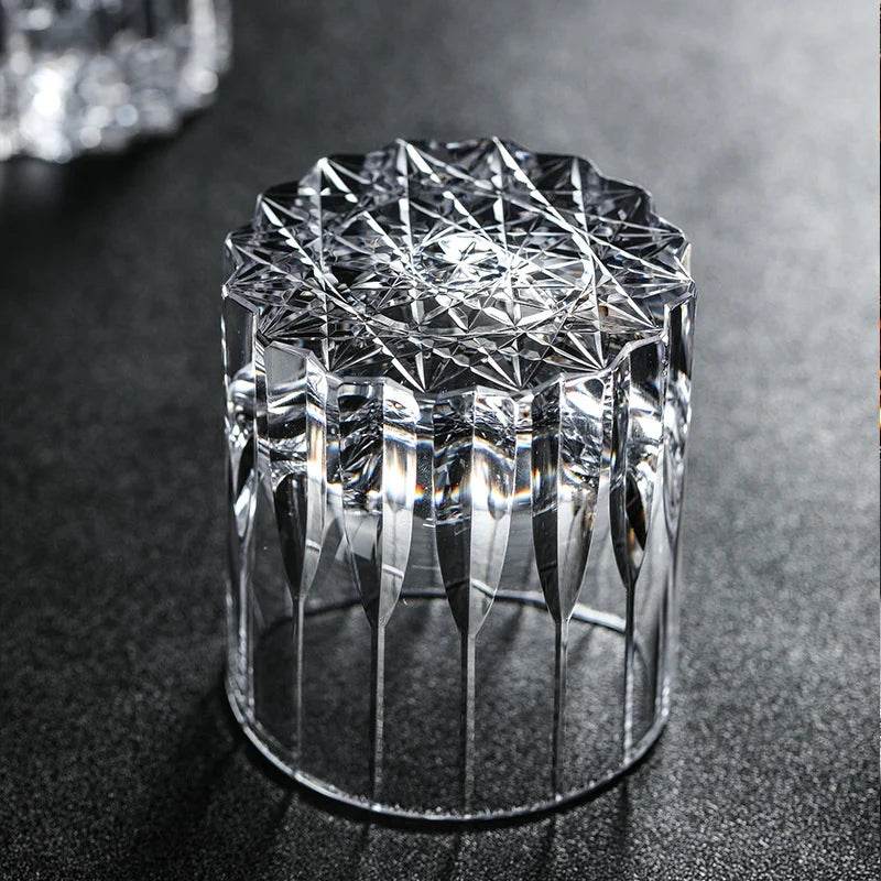 Copo de Whisky Luxuoso com Efeito Kaleidoscópio - Haustter - Haustter