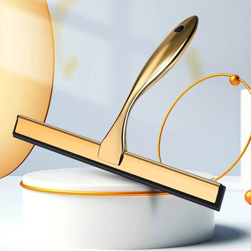 Mini Rodo em Aço Inoxidável Dourado e Silicone- Haustter - Haustter