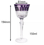 Taça de Champanhe em Vidro Esculpido - Haustter - Haustter