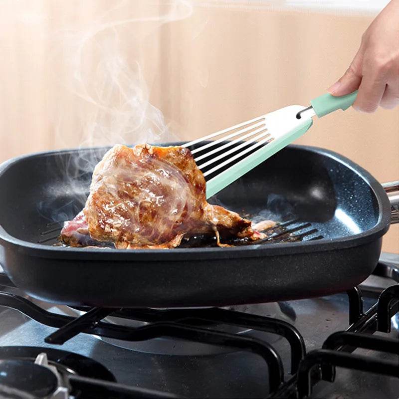 Kit de Espátulas de Inox com Silicone - Haustter - Haustter