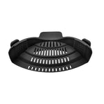 Escorredor Encaixável de Silicone com Clip para Panelas e Bowls - Haustter - Haustter