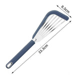 Kit de Espátulas de Inox com Silicone - Haustter - Haustter