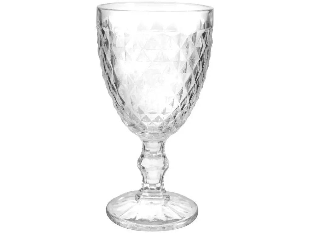 Jogo de Taças Bico de Jaca Empire 6 Peças 330ml - Elegância em Vidro | Haustter - Haustter