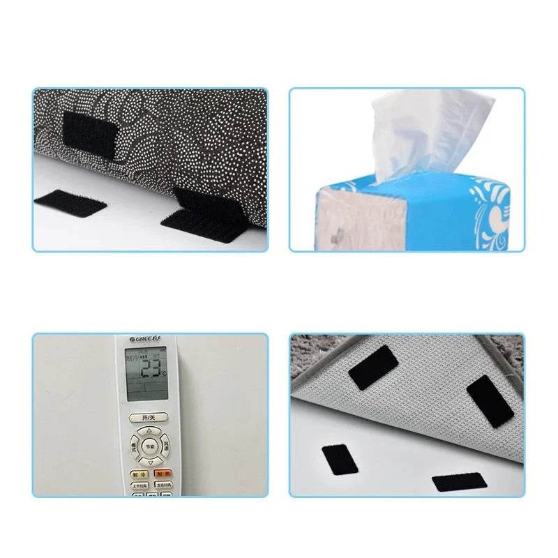 5/10 Pares Velcro Autoadesivo Par Macho e Fêmea, Discos de 60mm com Cola Forte - Haustter - Haustter