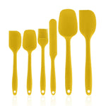 5 Espátulas de Silicone e 1 Pincel, conjunto - Haustter - Haustter