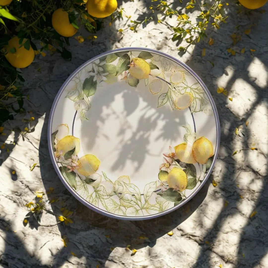 Aparelho de Jantar Sorrento 20 Peças - Cerâmica Limões Sicilianos | Haustter - Haustter