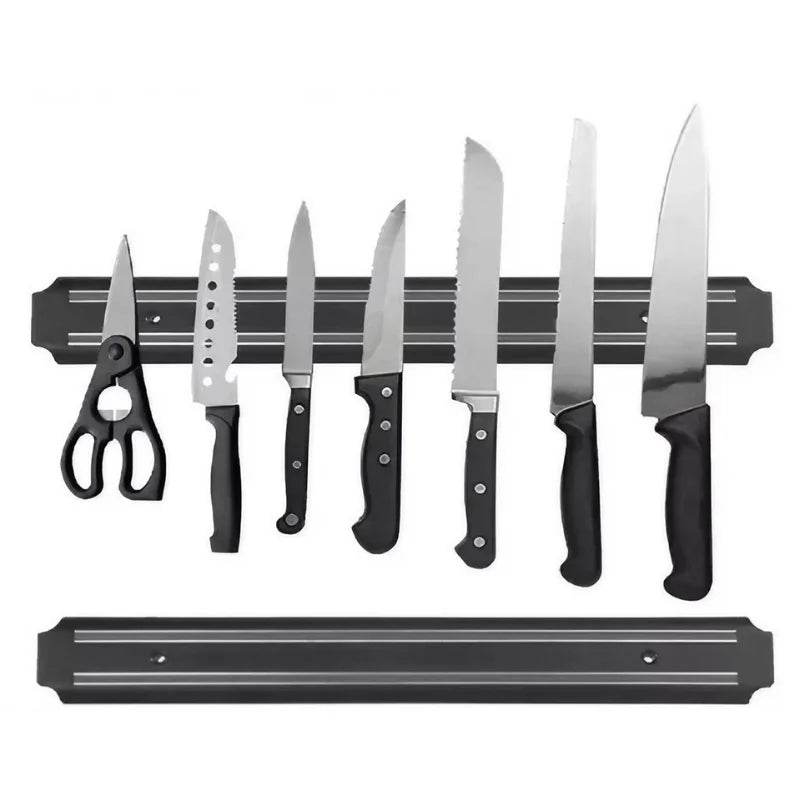 Barra Magnética de 33cm para Facas de Cozinha, Churrasco e Ferramentas - Haustter - Haustter