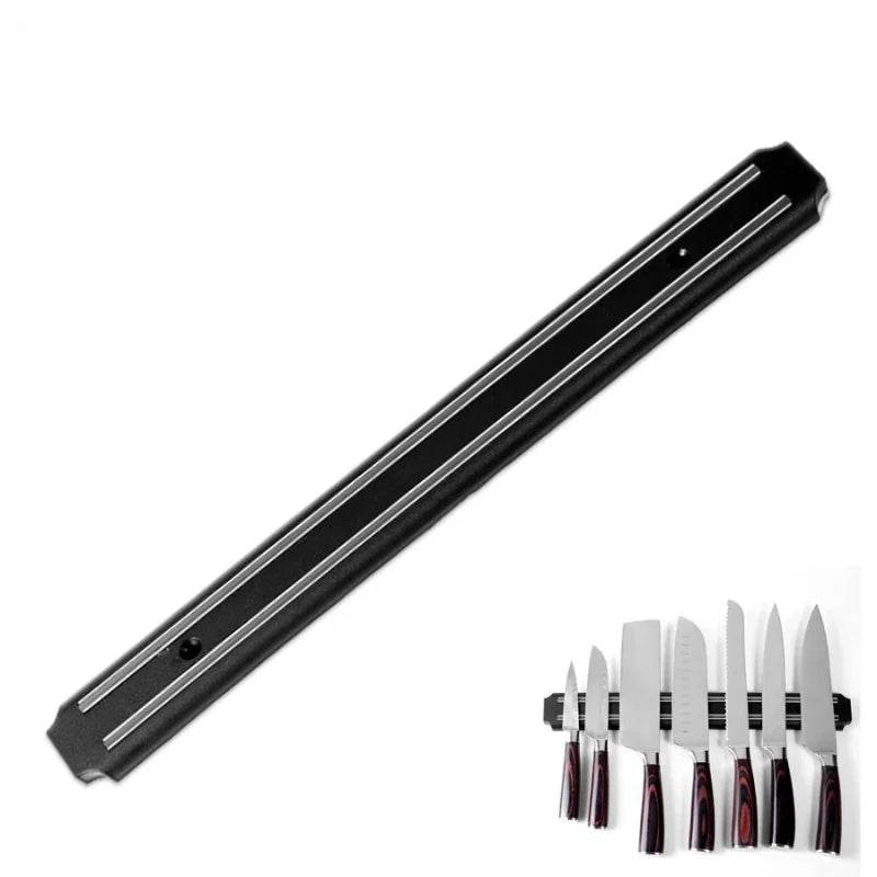 Barra Magnética de 50cm para Facas de Cozinha, Churrasco e Ferramentas - Haustter - Haustter