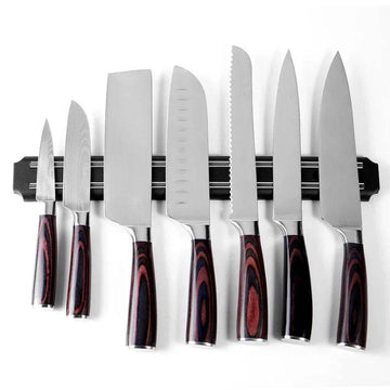 Barra Magnética de 50cm para Facas de Cozinha, Churrasco e Ferramentas - Haustter - Haustter