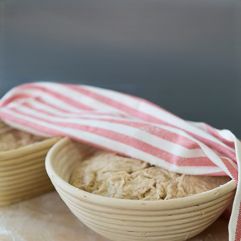 Cesta de Fermentação em Rattan Natural Walfos para Pães - Haustter