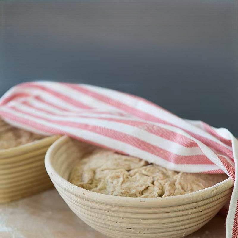 Cesta de Fermentação em Rattan Natural Walfos para Pães - Haustter - Haustter
