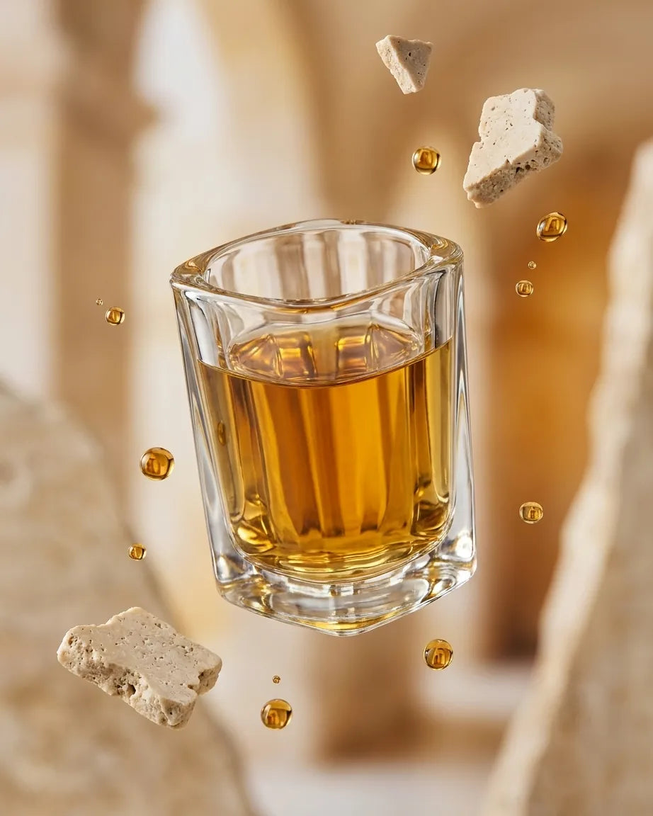 6 Copos de Whisky e Tequila Quadrados - Vidro Grosso Premium
