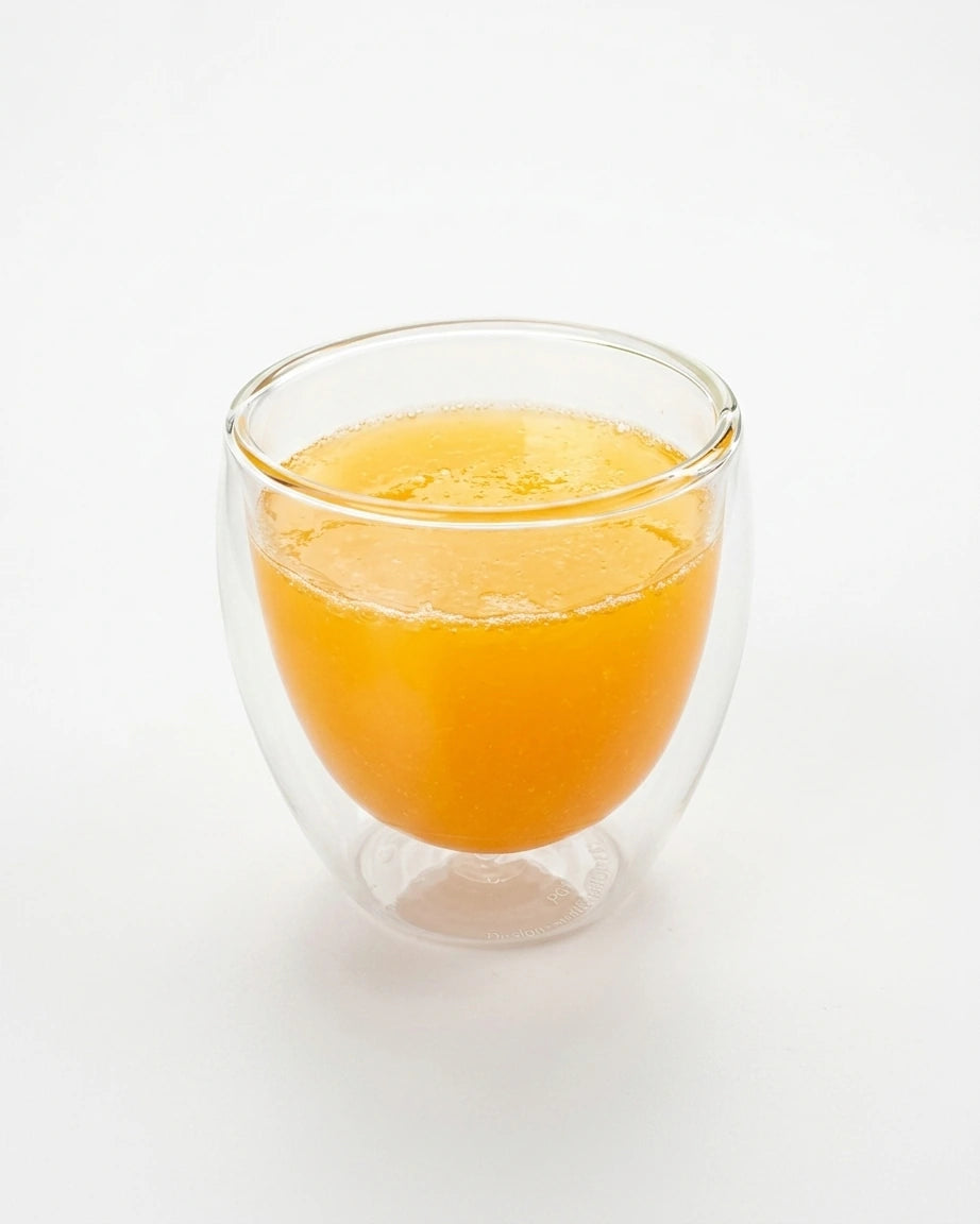 Conjunto de  6 Copos para Café em Vidro Duplo Transparente com Isolamento Térmico, 5 Tamanhos - Ideal para Bebidas Variadas