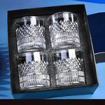 1/4 Copos Prismados para Whisky, Conjunto - Haustter - Haustter