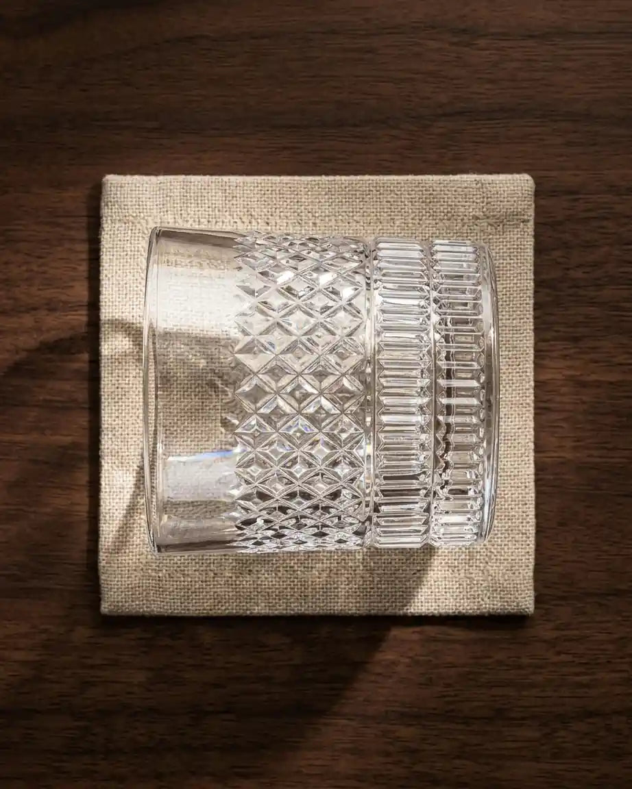 1/4 Copos Prismados para Whisky, Conjunto